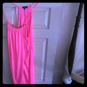 Pink summer dress
